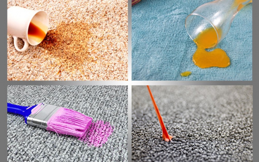 روش های لکه بری فرش