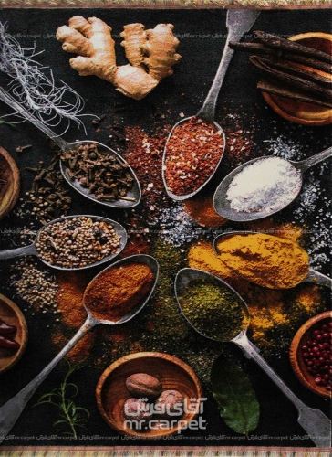 فرش ماشینی مدرن طرح 1096 الوان 500 شانه BCF آناهیتا