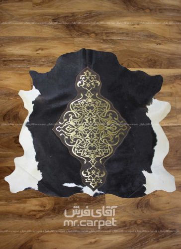  پوست و چرم -پوست گاو تزئینی   مستطیل   