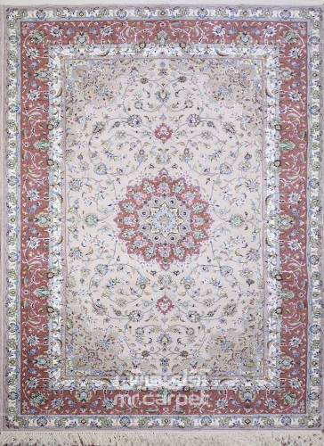 فرش دستبافت لچک ترنج کاشان    سایز 2.50x3.50