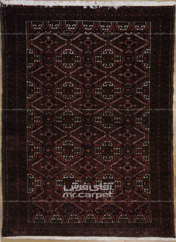 فرش دستبافت طرح سالار خانی خراسان  35  رج سایز 1.63x0.85
