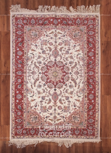 فرش دست بافت لچک ترنج کاشمر  30  رج سایز 2.00x3.00 