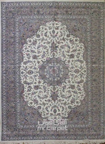 فرش دست بافت شبنم اردکان  30 خانه سایز 2.50x3.50 