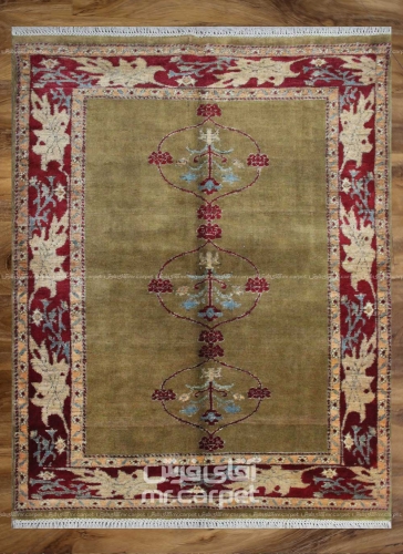 فرش دستبافت گبه شیراز  سایز 1.17x1.58