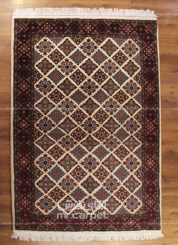 فرش دستبافت خشتی همدان  35  سایز 2.20x1.40