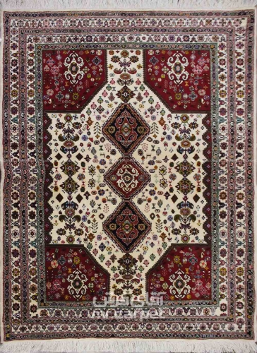 فرش دستبافت قشقایی شیراز  35  سایز 1.51x2.21