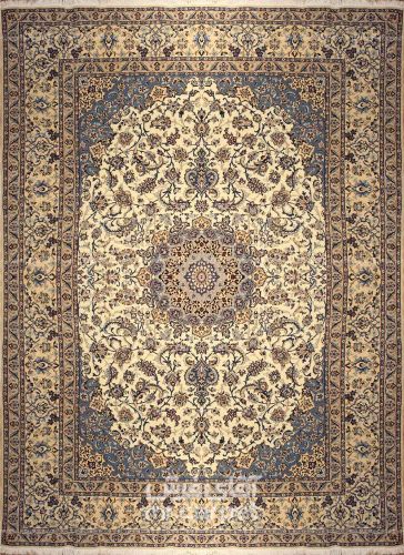 فرش دستبافت لچک ترنج نایین    سایز 2.50x3.50