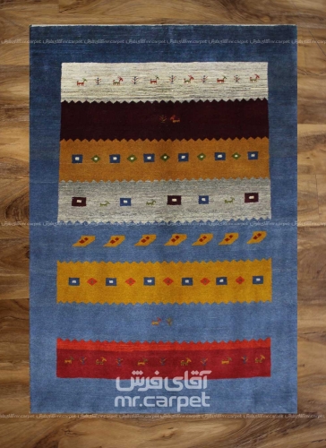 فرش دستبافت گبه شیراز  سایز 1.57x2.52