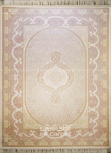 فرش ماشینی مدرن طرح MA005 نمونه 1 کرم 700 شانه پلی استر-اکرلیک آناهیتا