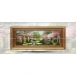 تابلو فرش دست بافت طرح بهار چله  نخ  سایز 1.14x0.50 