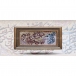 تابلو فرش دست بافت طرح وان یکاد چله  نخ  سایز 0.79x0.40 
