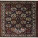 فرش دستبافت طرح خشتی شهرکرد ( بختیاری )  30  رج سایز 1.60x2.65