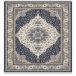 فرش ماشینی کلاسیک طرح BL014 آبی 160 شانه اکرلیک آپادانا