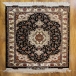 فرش دستبافت طرح تقی زاده تبریز  50  رج سایز 1.58x1.07