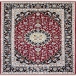 فرش دستبافت لچک ترنج کاشان    سایز 1.00x1.50
