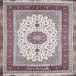 فرش دستبافت لچک ترنج کاشان    سایز 2.50x3.50