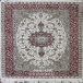 فرش دستبافت ریسه ای کاشان    سایز 1.40x2.20