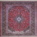فرش دستبافت لچک ترنج کاشان    سایز 2.50x3.50
