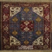فرش دستبافت طرح قشقایی شیراز  30  رج سایز 2.50x1.62