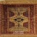 فرش دستبافت طرح قشقایی شیراز  60  رج سایز 1.11x0.75