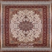 فرش دست بافت لچک ترنج کاشمر  40  رج سایز 2.50x3.50 
