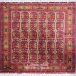 فرش دستبافت طرح مخمل اعلاء خراسان  35  رج سایز 1.95x1.47