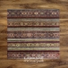 فرش دستبافت طرح چوب رنگ خراسان  30  رج سایز 2.11x1.56