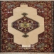 فرش دستبافت طرح کف ساده خراسان  35  رج سایز 1.88x1.33