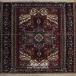 فرش دستبافت طرح لچک ترنج خراسان  40  رج سایز 1.38x2.00