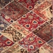 فرش دستبافت تکه دوزی سایز 1.48x2.13