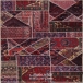 فرش دستبافت تکه دوزی سایز 2.28x1.49