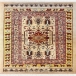 فرش دستبافت طرح کاروان خراسان  40  رج سایز 1.46x2.25