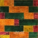فرش دستبافت تکه دوزی سایز 1.83x1.22