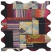 فرش دستبافت تکه دوزی سایز 1.85x1.18