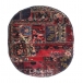 فرش دستبافت تکه دوزی سایز 0.60x0.90