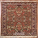 فرش دستبافت طرح هزارگل خراسان  40  رج سایز 1.35x1.95