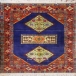 فرش دستبافت طرح سه ترنج خراسان  30  رج سایز 1.65x1.02