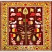 فرش دستبافت طرح گل اناری شهرکرد ( بختیاری )  30  رج سایز 1.55x2.12