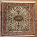 فرش دستبافت لچک ترنج قزوین  50  سایز 1.07x1.65