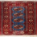 فرش دستبافت ترکمن گلستان  30رج  سایز 0.81x1.32