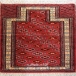 فرش دستبافت سجاده ای گلستان  30رج  سایز 1.22x0.84