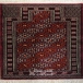 فرش دستبافت ترکمن گلستان  35  سایز 0.83x1.23