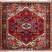 فرش دستبافت طرح هریس تبریز  20  رج سایز 2.25x1.65