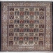 فرش دستبافت خشتی شیراز  35رج  سایز 1.40x2.16