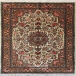 فرش دستبافت لچک ترنج همدان  40  سایز 2.12x1.43
