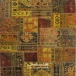 فرش دستبافت تکه دوزی سایز 1.93x1.45