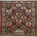 فرش دستبافت طرح خشتی شهرکرد ( بختیاری )  35  رج سایز 2.35x1.55