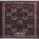 فرش دستبافت طرح خشتی شهرکرد ( بختیاری )  30  رج سایز 1.60x2.63