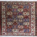 فرش دستبافت طرح خشتی شهرکرد ( بختیاری )  30  رج سایز 1.45x2.05