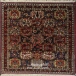 فرش دستبافت طرح خشتی شهرکرد ( بختیاری )  30  رج سایز 1.34x1.98